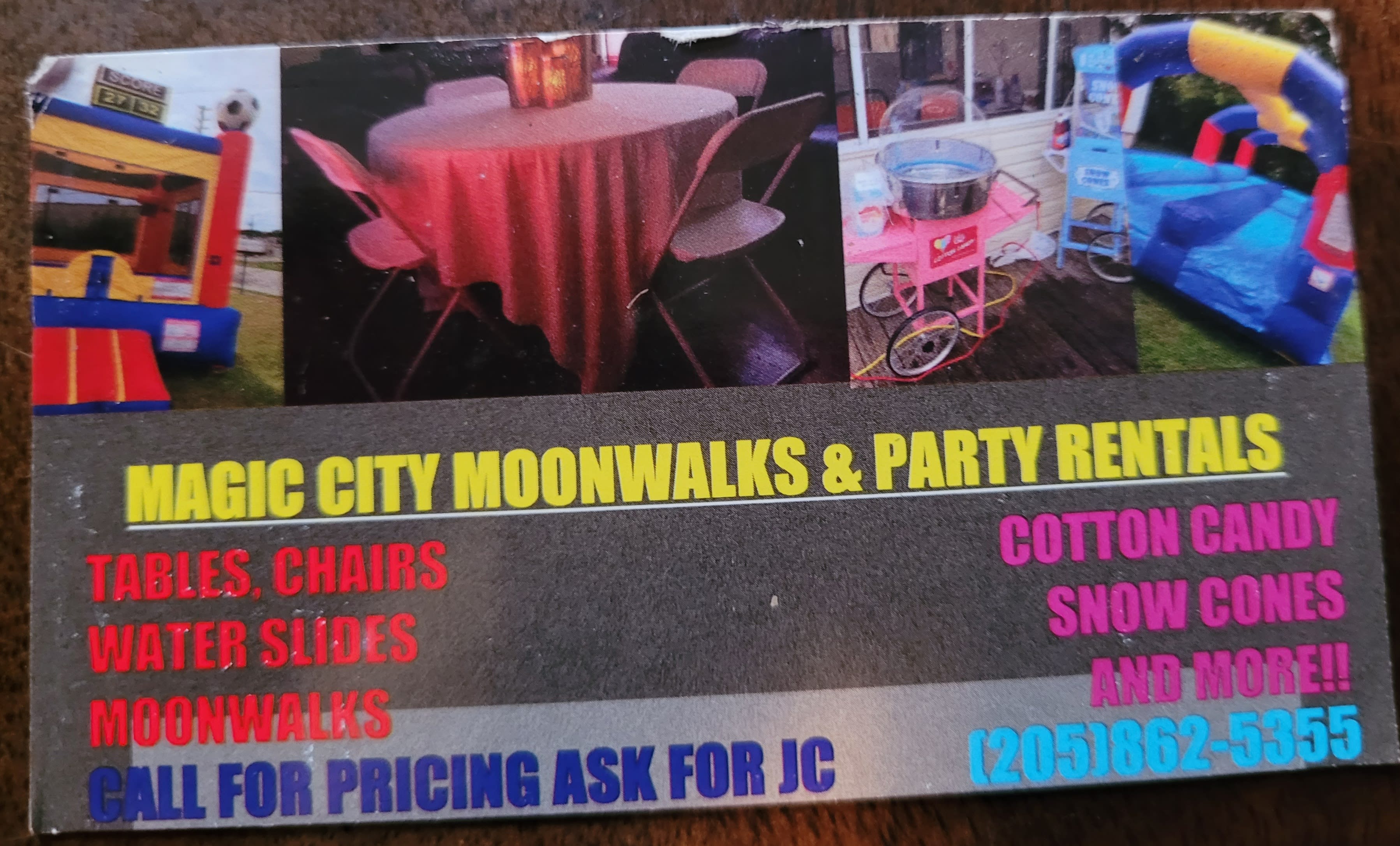 Magic City Moonwalks & Party Rentals B'ham, AL logo