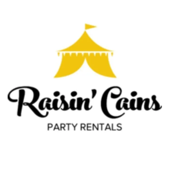 Raisin' Cain's Party Rentals logo