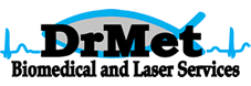 DrMet Biomedical and Laser Services logo