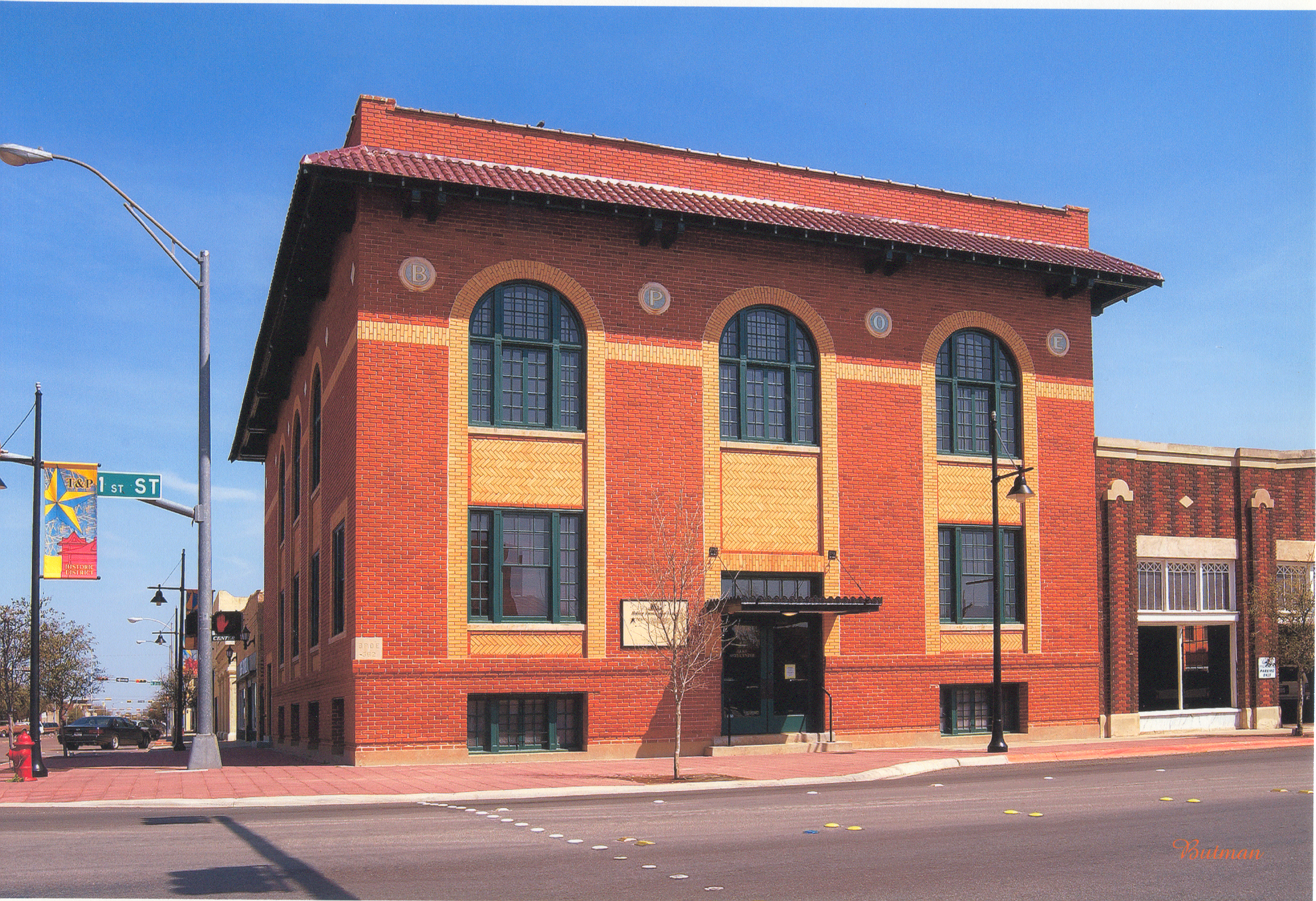 Abilene Preservation League, Elks Arts Center logo