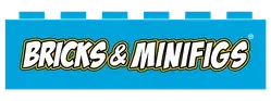 Bricks and Minifigs Hot Springs logo